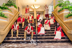 Indian wedding party photography inspiration. indian bride,indian groom,indian wedding portrait,bridal party