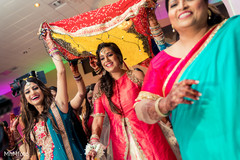 Indian bride enter the sangeet. Indian bride enter the sangeet.