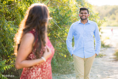 Cute indian engagement photo idea. indian wedding engagement,indian bride and groom