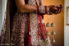 Indian bride's kaleera. indian bride,indian bridal fashion,kaleera