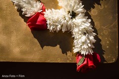 Daisies and roses garland. indian wedding program,floral garlands