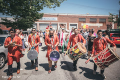 Cheerful indian groom's baraat Cheerful indian groom's baraat