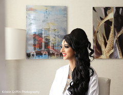 Absolutely stunning Indian bride hair and makeup. indian bride getting ready,indian bride hair and makeup