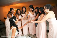 Must have Indian bridal party photos. indian bridal fashion,indian bridal party,getting ready