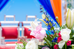Indian wedding ceremony floral. Indian wedding ceremony floral.