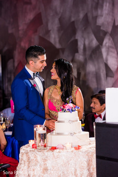 Lovely three layer Indian wedding cake. indian wedding reception,indian wedding cake