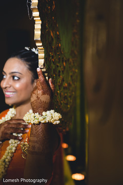Indian bride posing for photo shoot Indian bride posing for photo shoot
