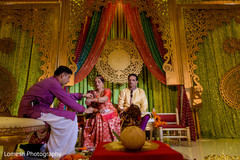 Indian bride's mother and father Indian bride's mother and father