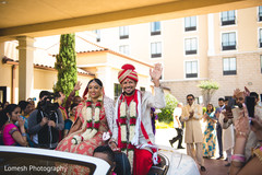 Lovely indian couple leaving wedding ceremony indian wedding outfits,indian bridal lengha,indian groom turban,indian wedding ceremony