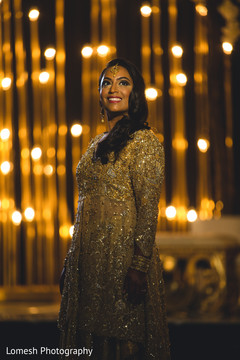 Dazzling indian bride indian wedding reception,indian bride reception fashion,indian bride fashion