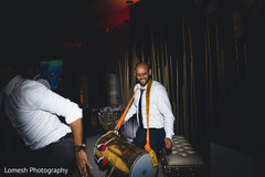 Indian groomsman enjoying wedding reception party Indian groomsman enjoying wedding reception party