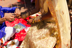Indian bride pre wedding ceremony ritual. Indian bride pre wedding ceremony ritual.