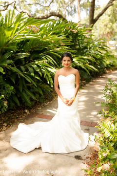 Lovely maharani in a wedding white gown. Lovely maharani in a wedding white gown.