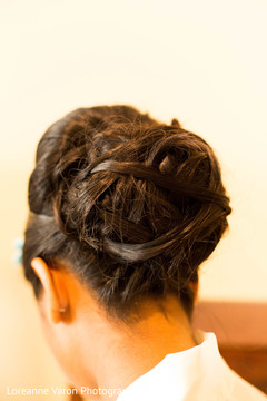 Indian bride hairstyle. indian bride hair,indian bride getting ready