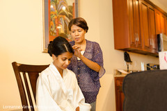Indian bride beauty session. indian bride hair,indian bride getting ready