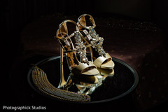 Jeweled bridal shoes and accessories. Jeweled bridal shoes and accessories.
