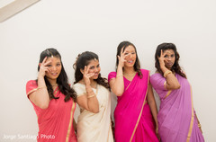 Fun Pre-wedding Bridesmaids Pose Fun Pre-wedding Bridesmaids Pose