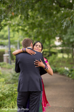 Couple First Look Portrait Couple First Look Portrait