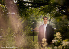 Groom During the First Look indian groom,groom,first look,groom first look,indian bride,indian bridal,indian bridal portrait