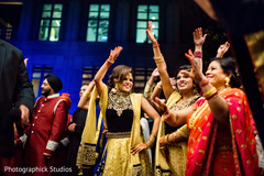 Amazing baraat procession. indian bridesmaids,baraat,pre- wedding celebrations