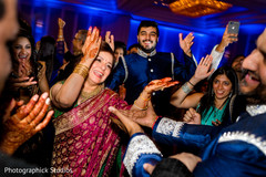 Indian wedding celebration. indian wedding reception,dj,indian wedding photography