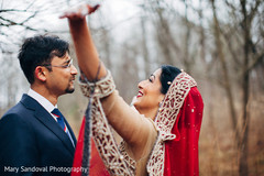 Lovely indian bride and groom's shoot outdoor photography,indian bride fashion,indian groom suit