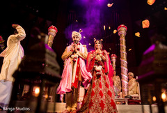 Indian couple during wedding ceremony indian wedding ceremony,indian bride fashion,indian groom fashion