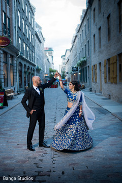 Enchanting indian bride and groom indian groom suit,indian bride lengha,outdoor photography
