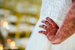 Astonishing indian bride's hand with mehndi art mehndi art,bridal mehndi,engagement ring