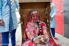 Indian bride ready for her grand entrance. Indian bride ready for her grand entrance.
