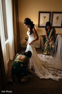 Indian bride getting ready for wedding ceremony indian bride getting ready,indian bride fashion,indian bridesmaids’ fashion