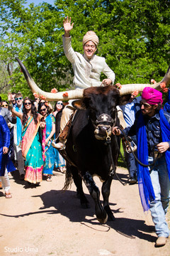 Indian groom's baraat Indian groom's baraat