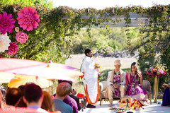 Lovely indian couple at their wedding ceremony Lovely indian couple at their wedding ceremony