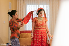 Indian bride getting ready to say "I Do". Indian bride getting ready to say "I Do".