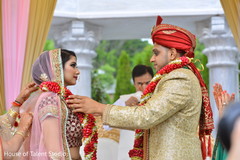Indian wedding Jai Mala Ceremony jai mala ceremony,indian wedding ceremony,indian groom sherwani,indian bride lengha