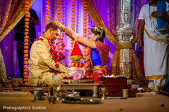 Adorable indian bride and groom. indian fusion wedding ceremony,indian indian bride,indian groom