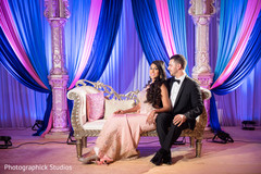 Beautiful indian couple's reception portrait. Beautiful indian couple's reception portrait.