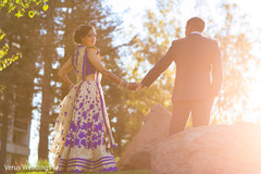 Lovely indian bride and groom