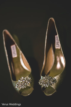 Elegant indian bridal shoes