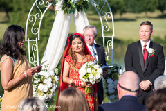 Inspiring indian fusion wedding ceremony. indian bride,indian groom,indian fusion wedding ceremony,floral and decor
