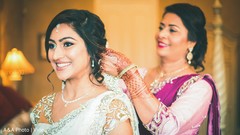 Gorgeous maharani getting ready bridal lengha,white lengha,getting ready