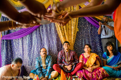 Indian groom's haldi ritual Indian groom's haldi ritual