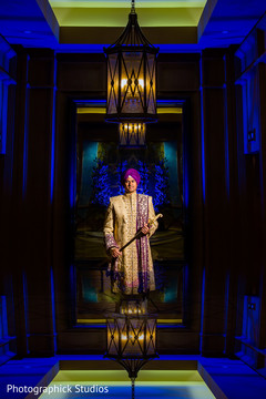 Indian groom ready for wedding ceremony Indian groom ready for wedding ceremony