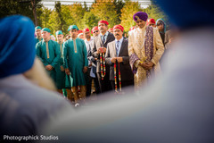 Indian groom with his father Indian groom with his father