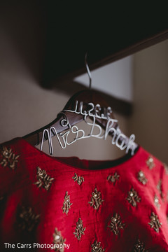 Custom bride's wedding hanger. Custom bride's wedding hanger.
