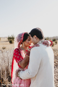 Intimate Indian bride and groom photo shoot. Intimate Indian bride and groom photo shoot.
