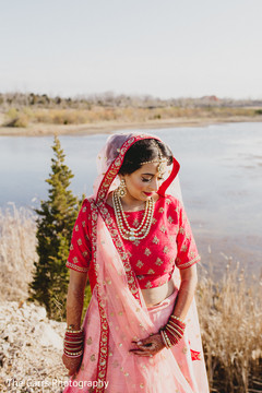 Fine art indian bridal portrait. Fine art indian bridal portrait.
