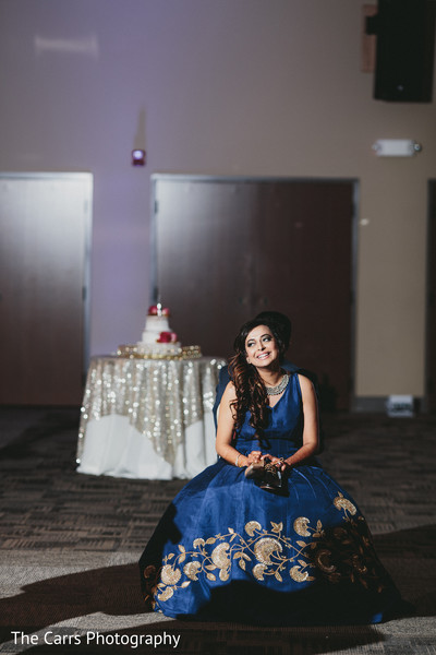 Glamorous Indian bride.