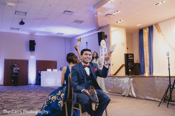 Fun Indian wedding reception  game.
