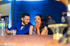 Indian lovebirds at their wedding reception. indian wedding reception,indian bride,indian groom